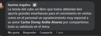 Testimonio necesitas fidelizar tus clientes, Teoría del Cubo, Carlos Doney Ardila